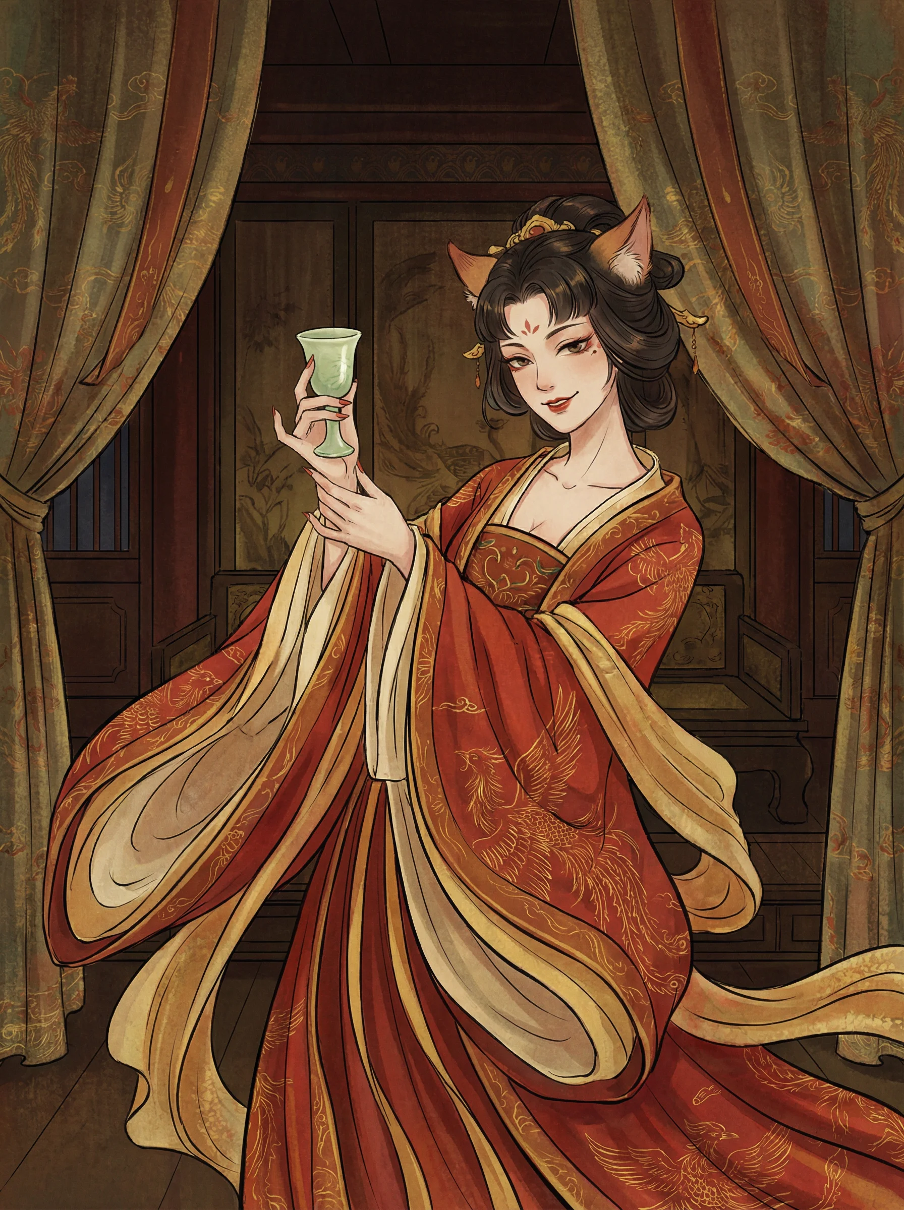 妲己 - 怎么发红包 封神榜截教动漫角色